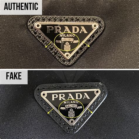 bolsa prada fake|prada purse logo.